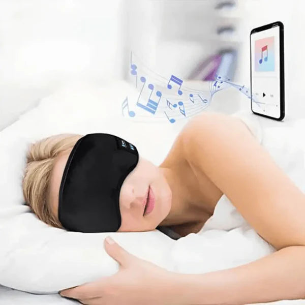 Tapa Olho - Mascara de dormir com fone de ouvido via Bluetooth