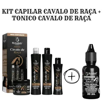 Kit Capilar - Cavalo de Raça